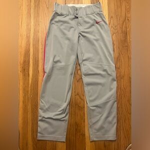 Nike Boys' Swoosh Piped Dri-FIT Baseball Pants, Size Large